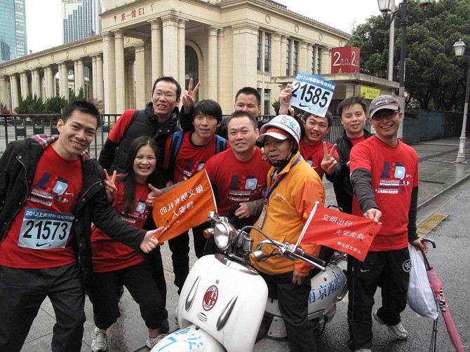 2012年上海馬拉松長跑歸來！！！